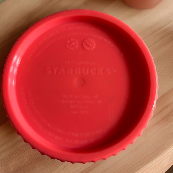 Starbucks Dragonfruit Studded Tumbler - Limited Edition Summer 2022 Venti 24 oz - Picture 3 of 4